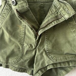 Madewell Sage Green Women's Cargo Shorts